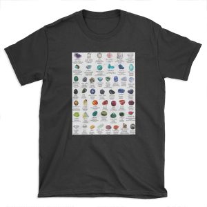 crystals gemstones identification T-shirt Tee