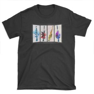 CS:GO Watercolor weapons v2 T-shirt Tee