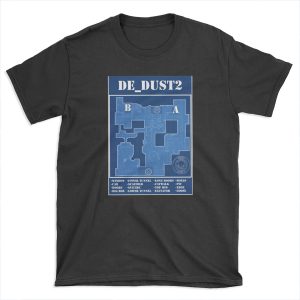CSGO DE_Dust 2 T-shirt Tee