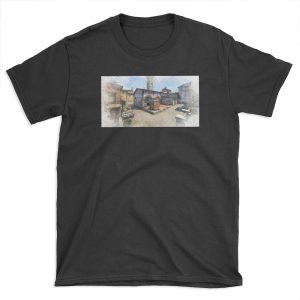 CSGO Inferno Watercolour Map T-shirt Tee