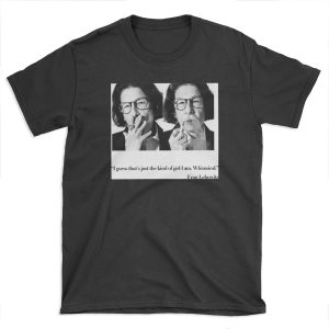 Curmudgeonly Fran Lebowitz Quote T-shirt Tee