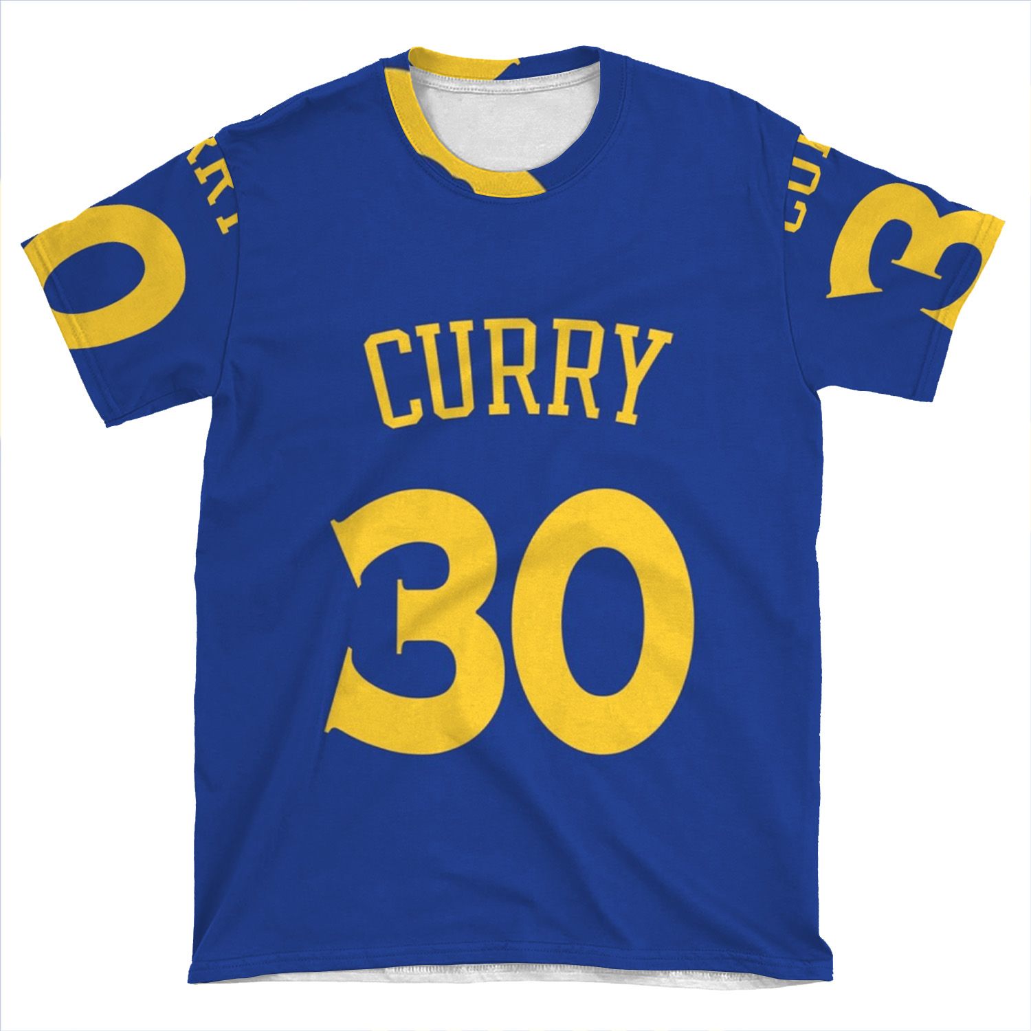 Curry Jersey AOP T-shirt Tee
