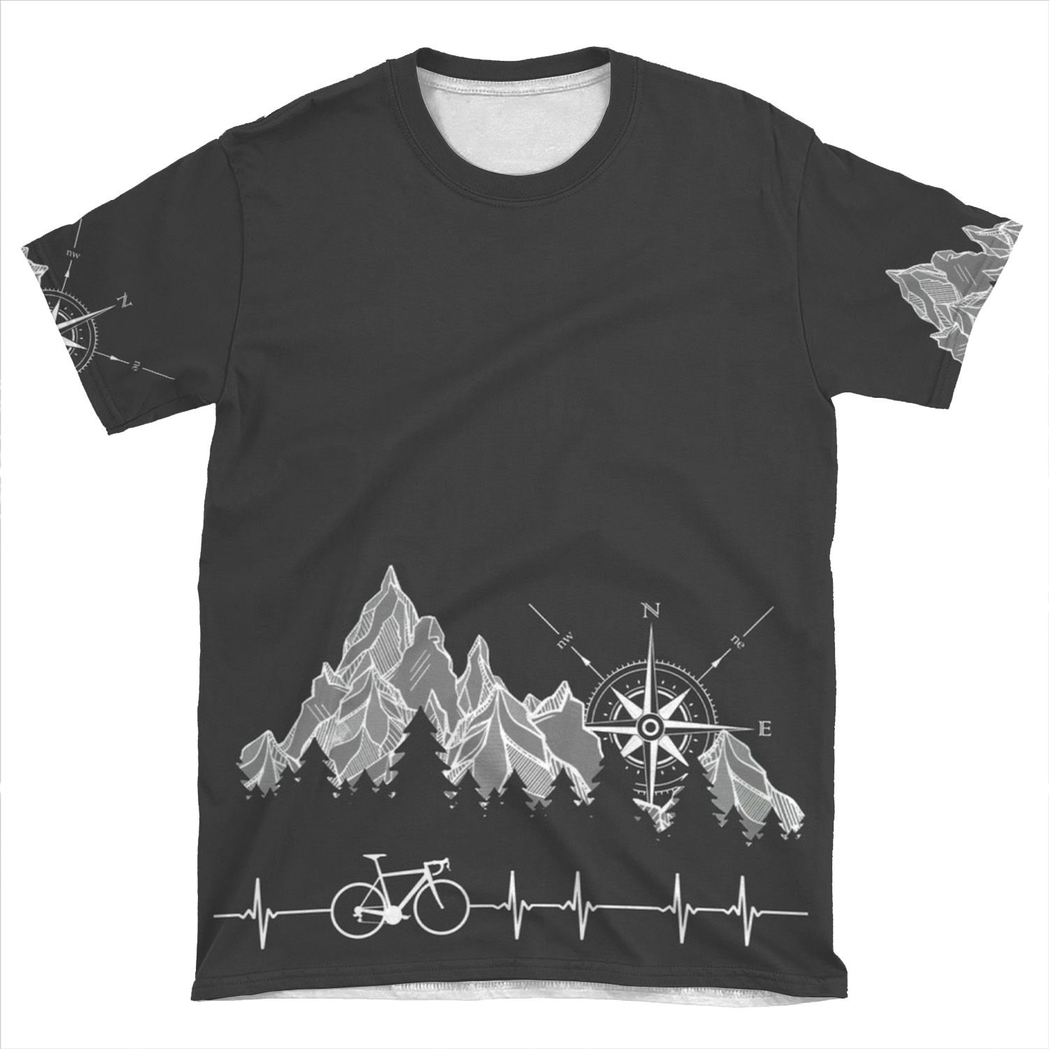 Cycling Life AOP T-shirt Tee