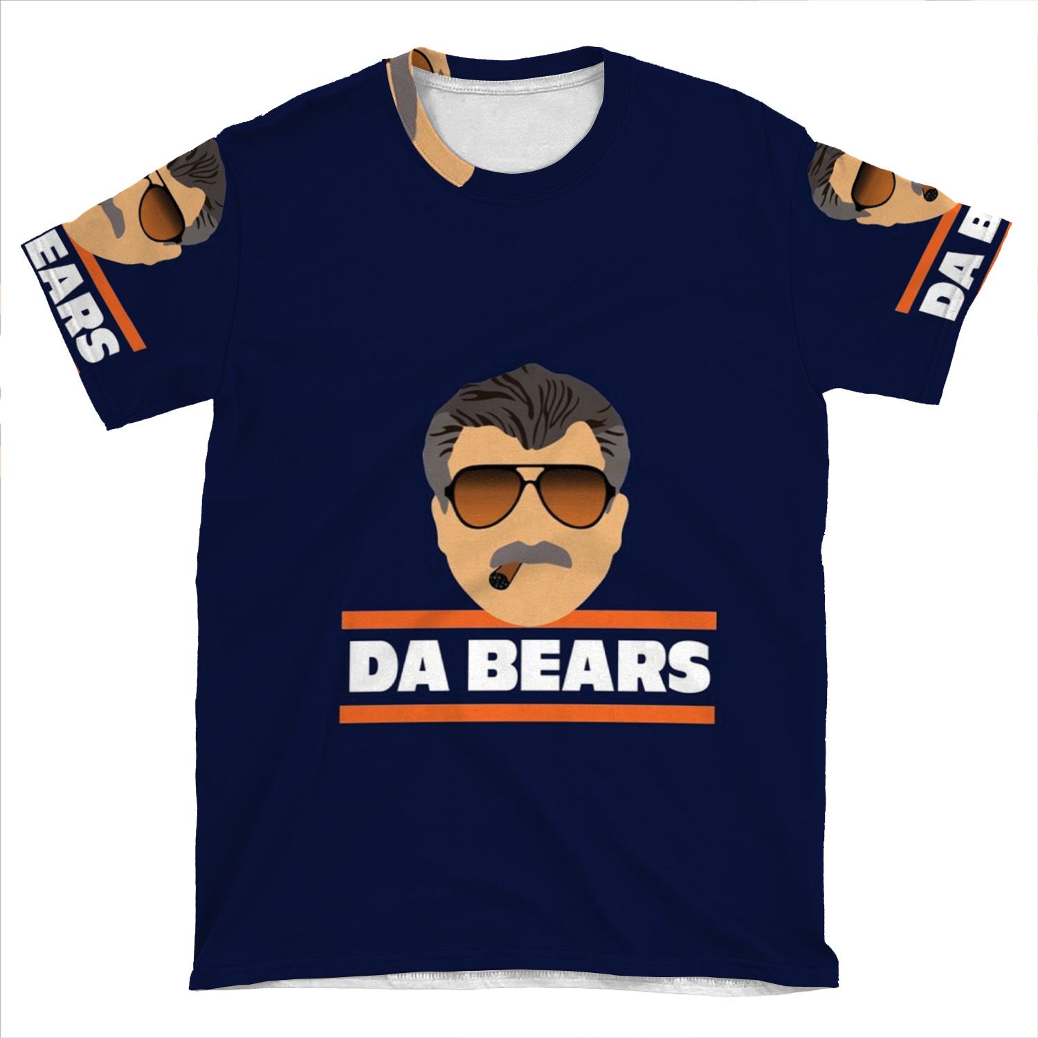 Da Bears Ditka AOP T-shirt Tee