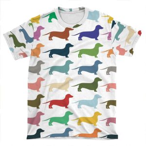 Dachshunds AOP T-shirt Tee