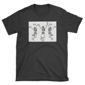 dancing skeletons T-shirt Tee