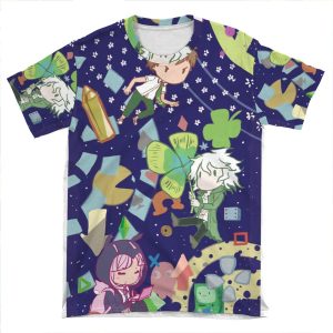 Dangan Ronpa Chibi AOP T-shirt Tee