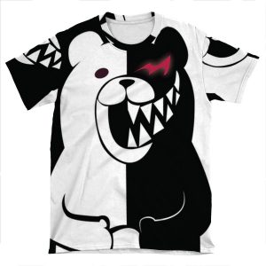Danganronpa - Monokuma V2 AOP T-shirt Tee