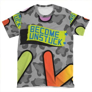 Daniel Ricciardo - Become Unstuck AOP T-shirt Tee