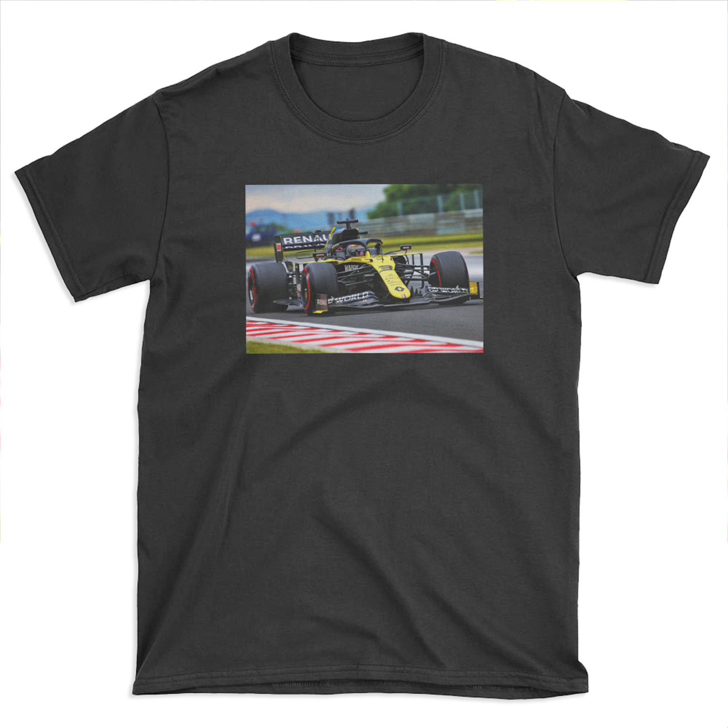 Daniel Ricciardo during the 2020 Hungarian Grand Prix T-shirt Tee