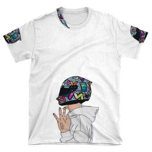 Daniel Ricciardo-Number 3 AOP T-shirt Tee