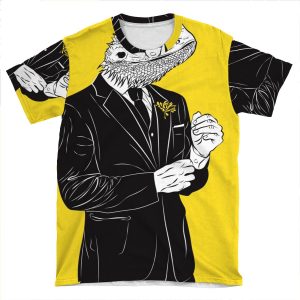 Dapper Lizard AOP T-shirt Tee