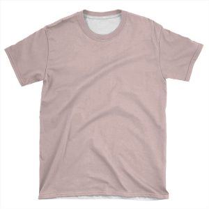 Dark Blush Color AOP T-shirt Tee