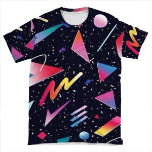 Dark Vaporwave AOP T-shirt Tee