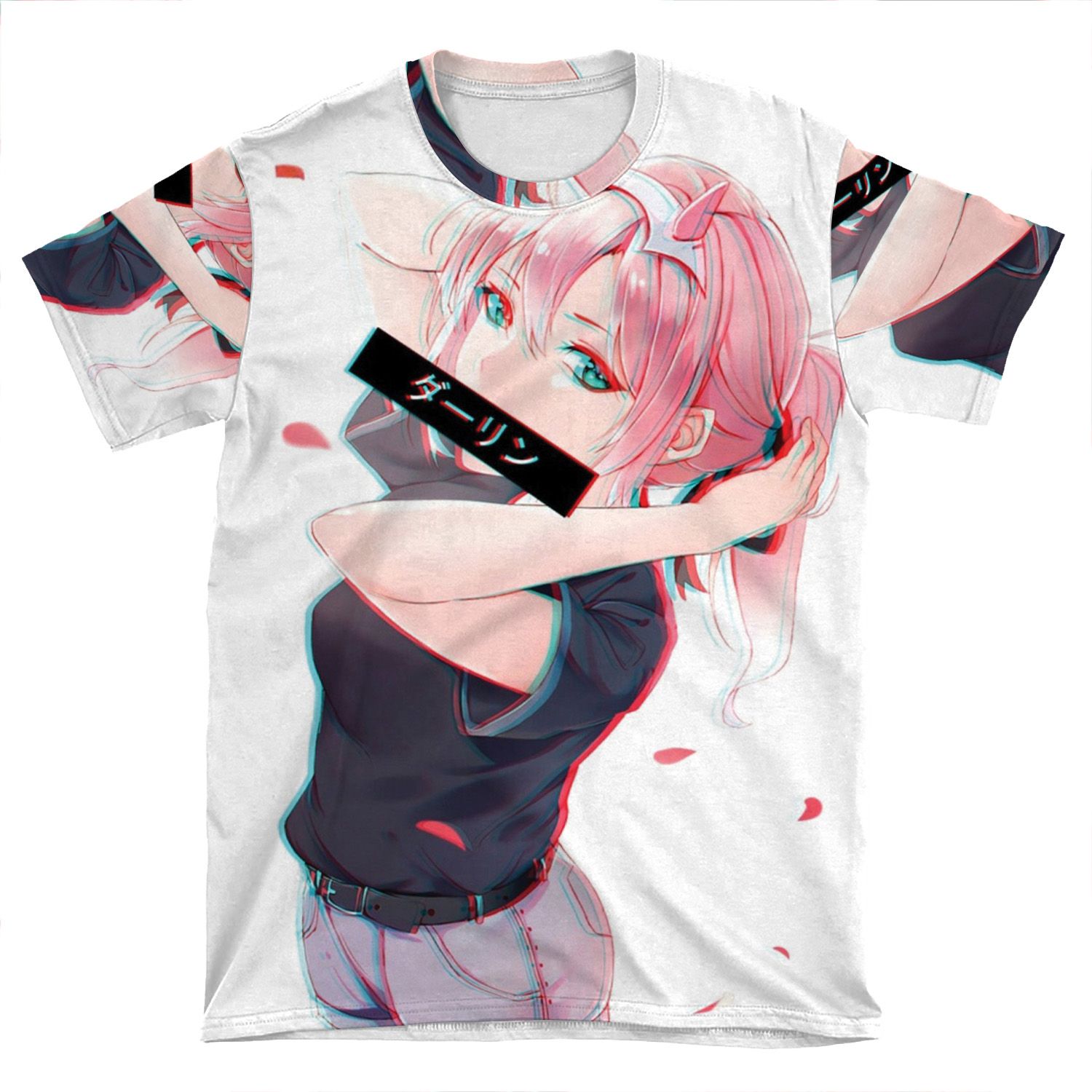 Darling In The Franxx 02 AOP T-shirt Tee