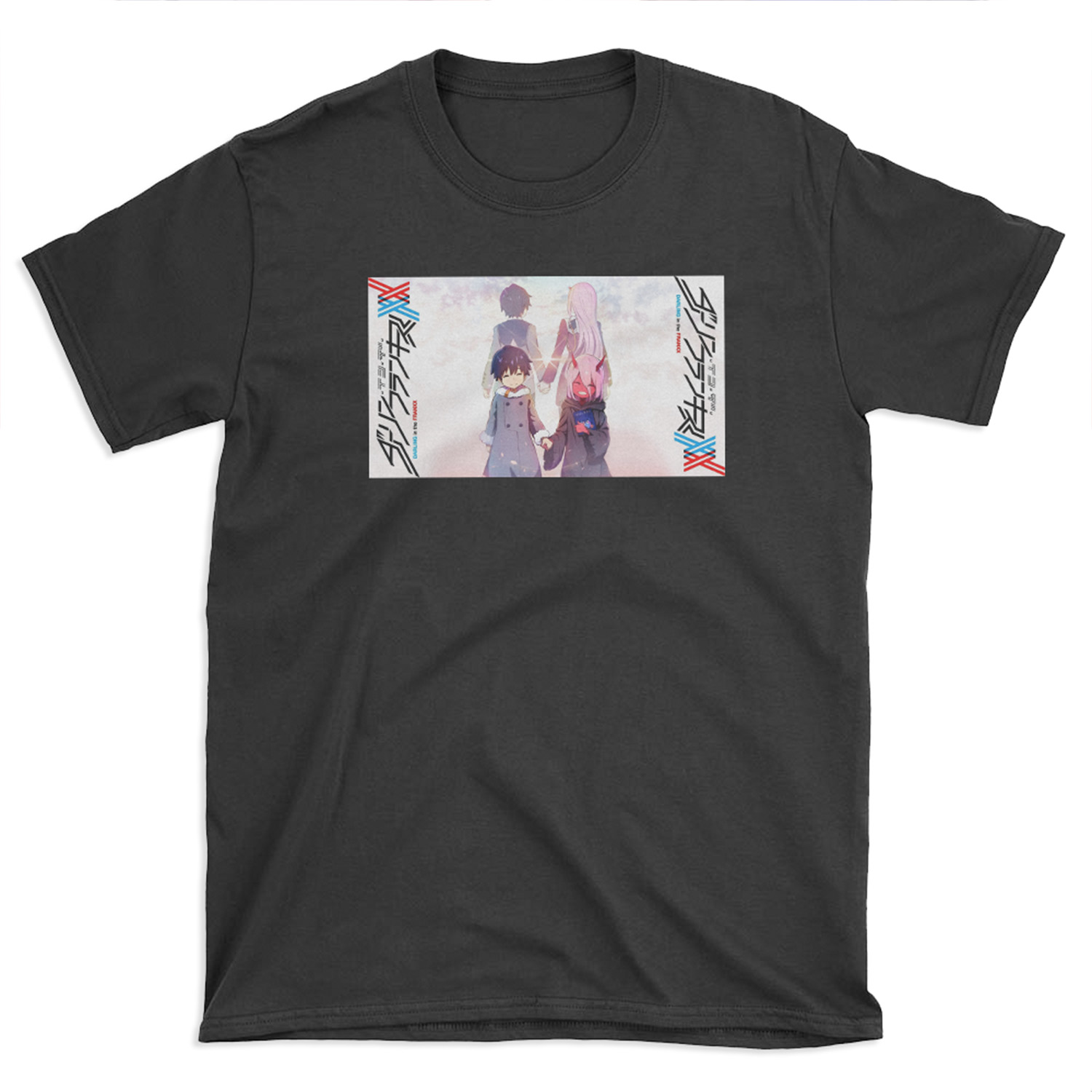 Darling in the FranXX: Hiro and Zero Two T-shirt Tee