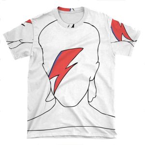 David Bowie AOP T-shirt Tee