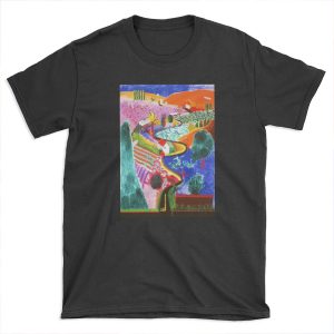 David Hockney 1980 Nichols Canyon T-shirt Tee