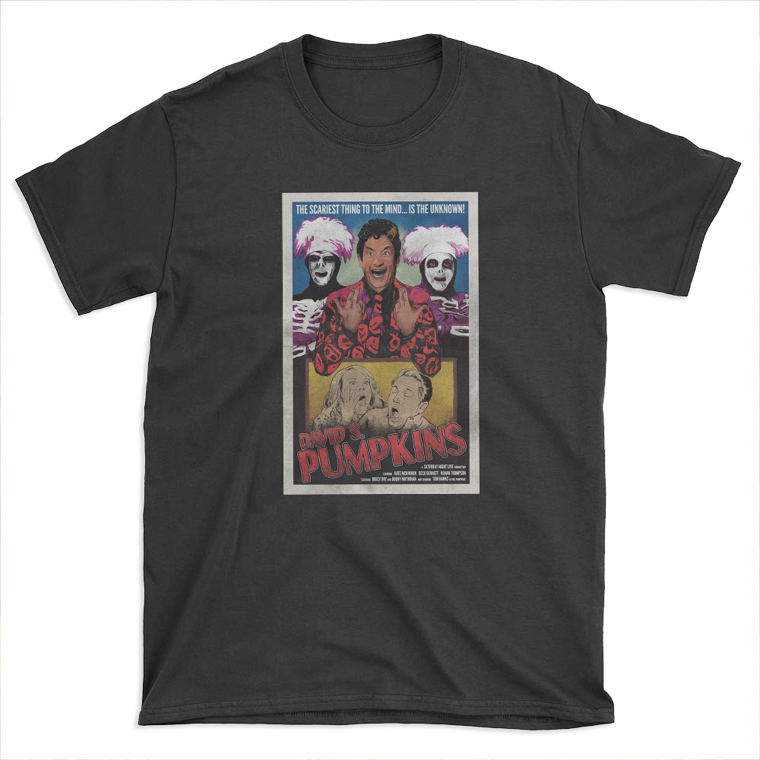 DAVID S. PUMPKINS VINTAGE STYLE POSTER T-shirt Tee