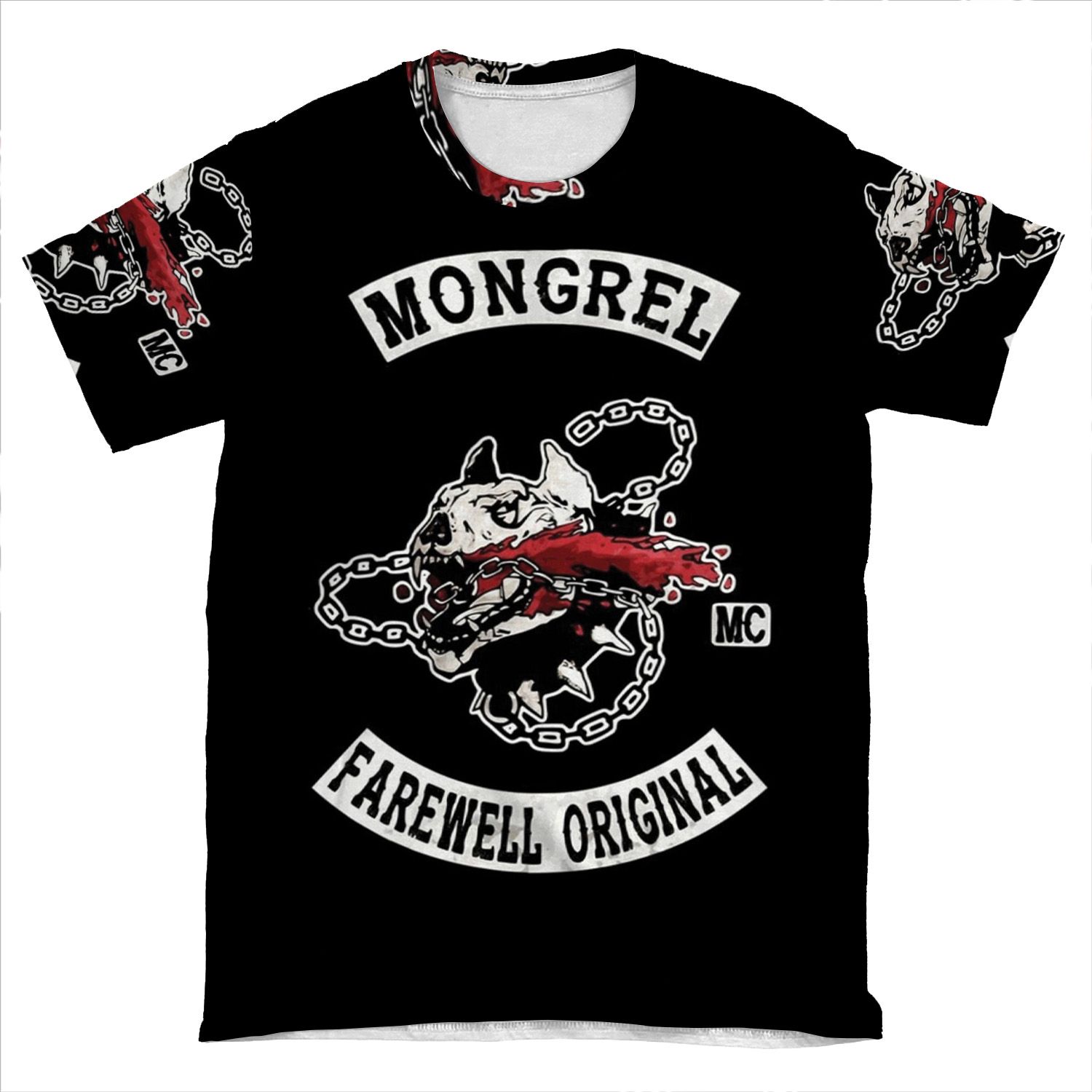 Days Gone Mongrel Farewell Original Mc Aop T Shirt Tee Chief T Shirt