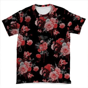 Deadly Wallpaper AOP T-shirt Tee