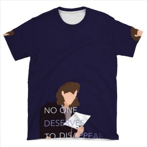 Dear Evan Hansen - No One Deserves To Disappear AOP T-shirt Tee