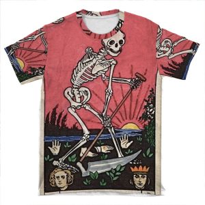 Death Tarot AOP T-shirt Tee