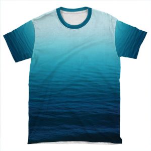 Deep Blue AOP T-shirt Tee
