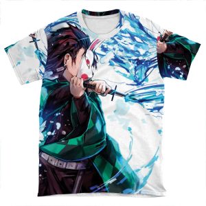 Demon Slayer, Kimetsu No Yaiba - 8 AOP T-shirt Tee