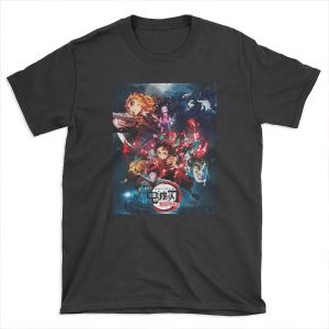 Demon slayer the mugen train - movie poster T-shirt Tee