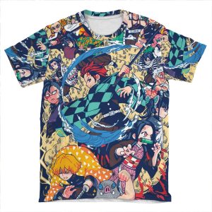 Demon Slayer V5 AOP T-shirt Tee