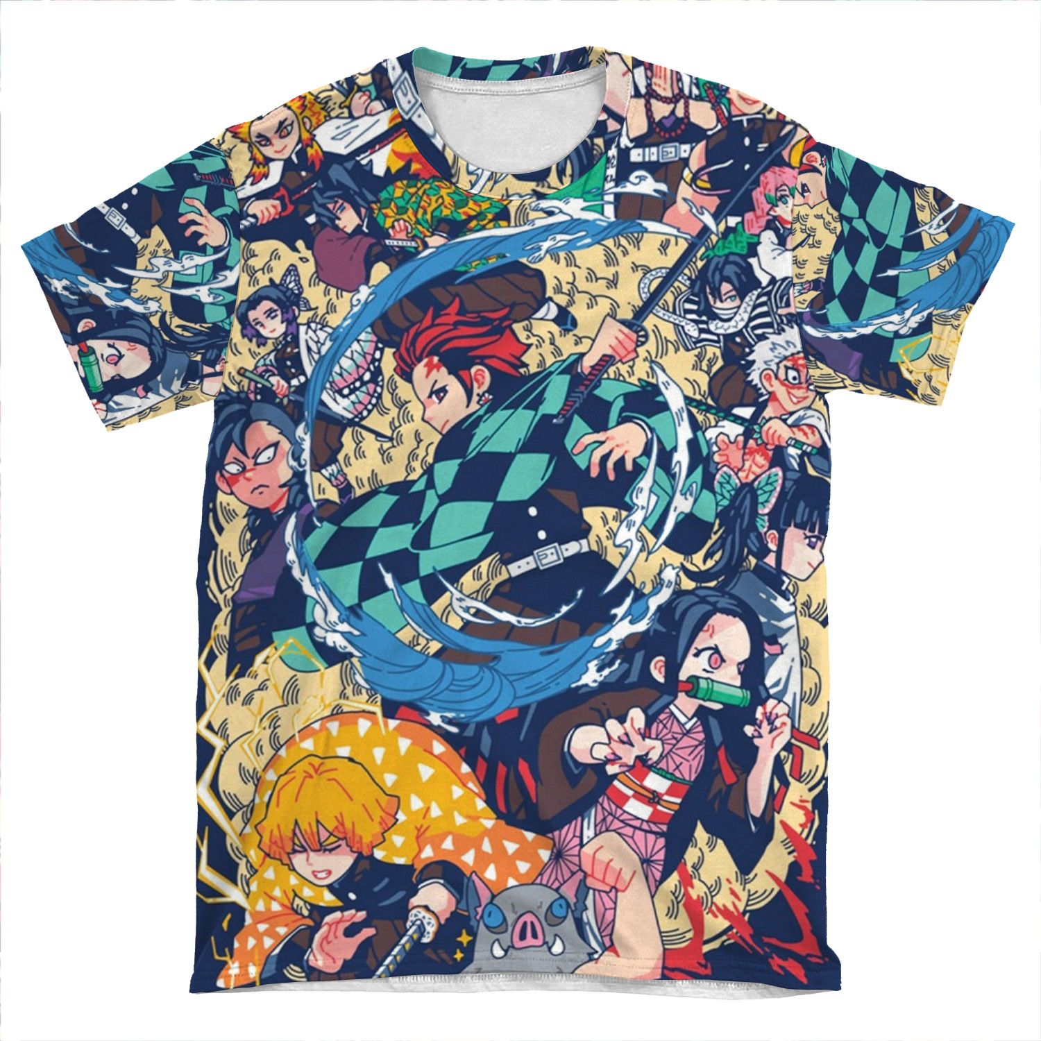 Demon Slayer V5 AOP T-shirt Tee