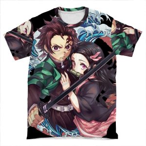 Demon Slayer V6 AOP T-shirt Tee