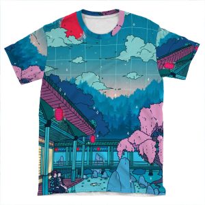 Demon Slaying Estate AOP T-shirt Tee