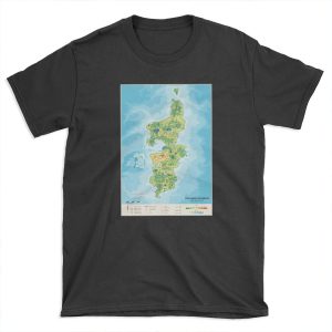 Detailed Eastern Kingdoms map T-shirt Tee