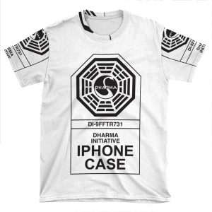 Dharma Initiative: Clean AOP T-shirt Tee