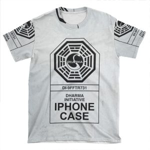 Dharma Initiative: Grunge AOP T-shirt Tee