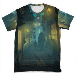 Diagon Alley AOP T-shirt Tee
