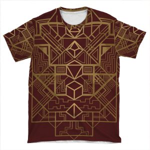 Dice Deco Gold AOP T-shirt Tee