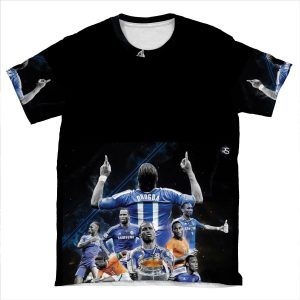 Didier Drogba Phone AOP T-shirt Tee