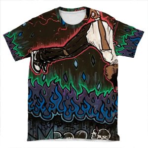 Die Lit AOP T-shirt Tee