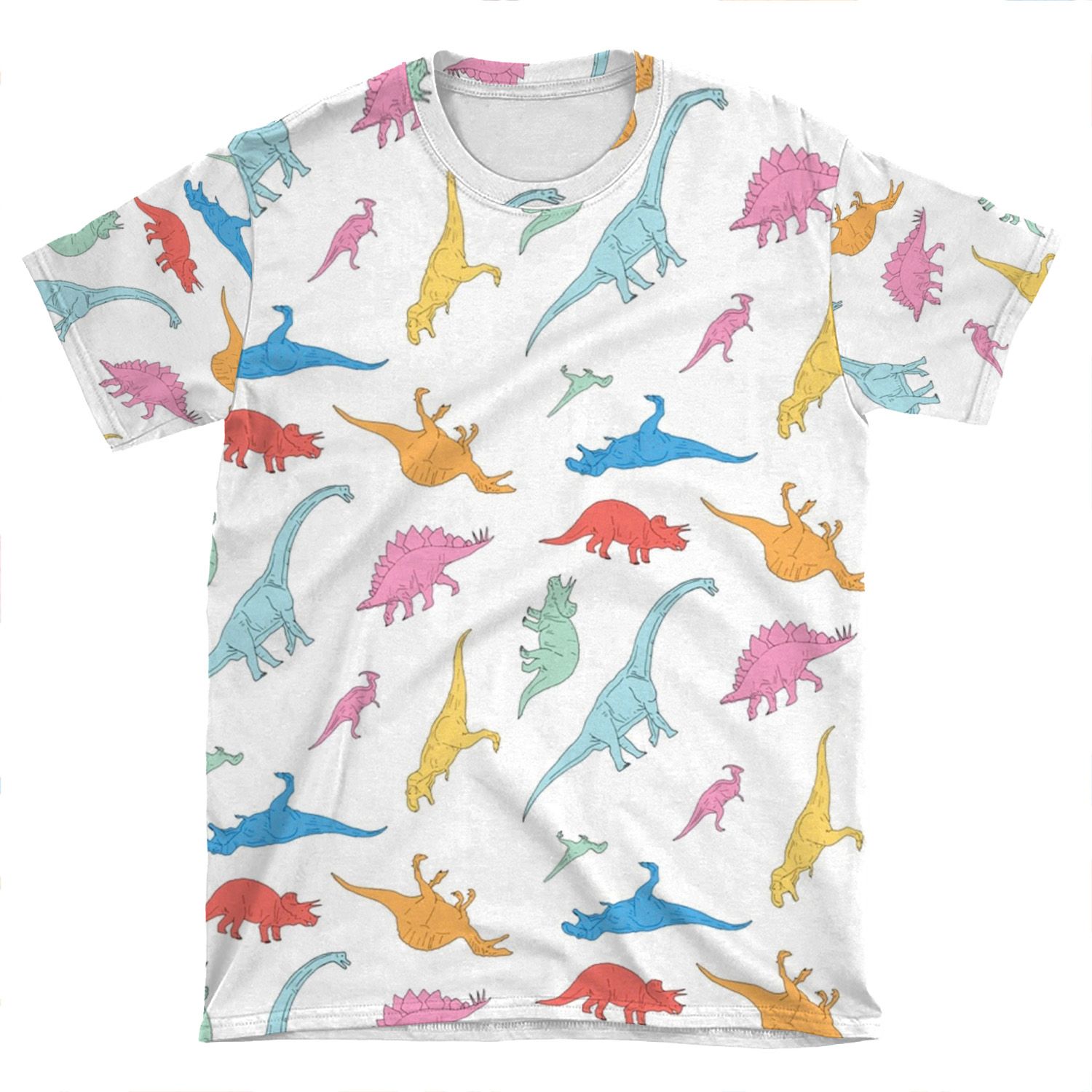 Dino Doodles AOP T-shirt Tee