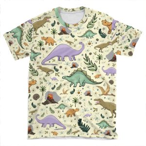 Dinosaurs! AOP T-shirt Tee