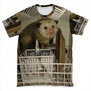 Dishwasher Possum AOP T-shirt Tee