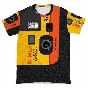 Disposable Camera - K-Max AOP T-shirt Tee