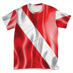 Dive Flag AOP T-shirt Tee
