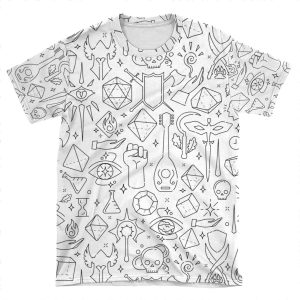 Dnd Forever AOP T-shirt Tee