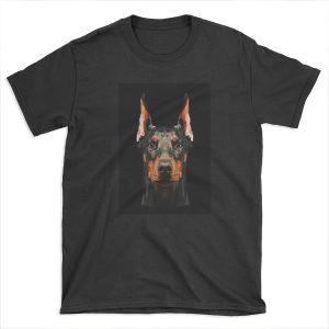 Doberman low poly T-shirt Tee