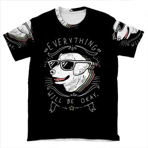 Dog Shirt AOP T-shirt Tee