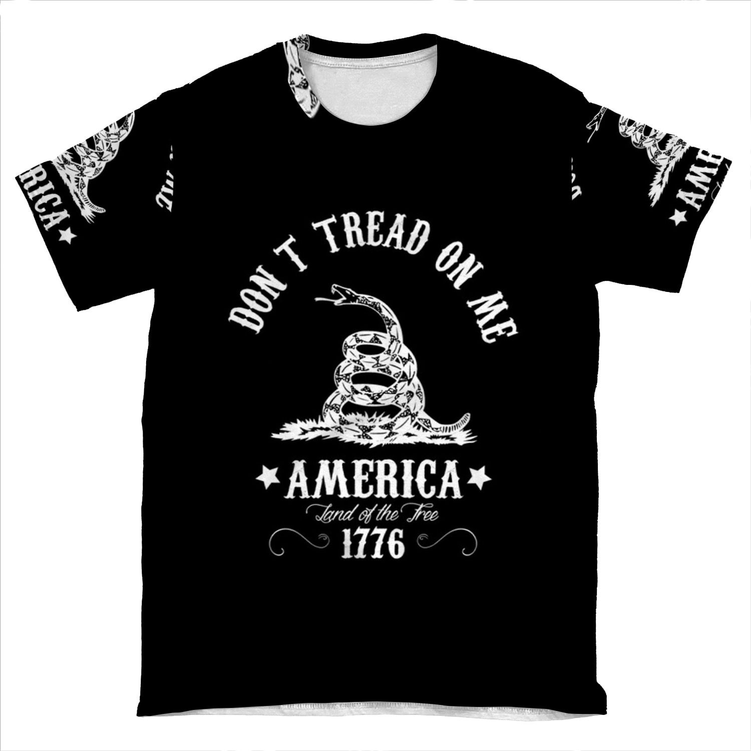 Don't Tread On Me AOP T-shirt Tee